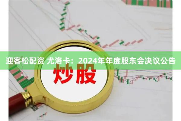 迎客松配资 尤洛卡：2024年年度股东会决议公告