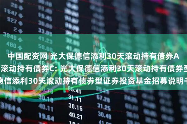 中国配资网 光大保德信添利30天滚动持有债券A,光大保德信添利30天滚动持有债券C: 光大保德信添利30天滚动持有债券型证券投资基金招募说明书