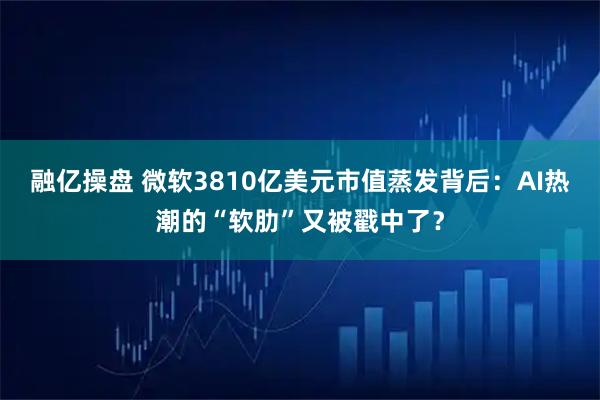 融亿操盘 微软3810亿美元市值蒸发背后:AI热潮的“软肋”又被戳中了?
