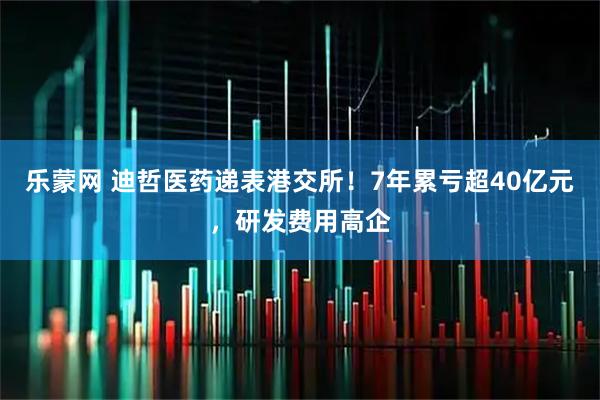 乐蒙网 迪哲医药递表港交所！7年累亏超40亿元，研发费用高企