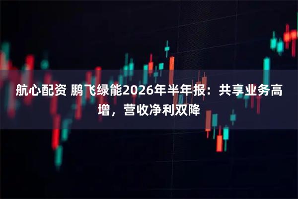 航心配资 鹏飞绿能2026年半年报：共享业务高增，营收净利双降